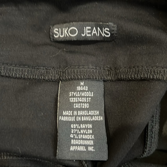 Black faux leather pencil skirt - Picture 4 of 4